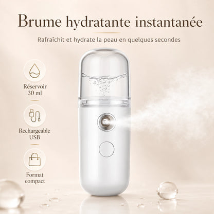 Brumisateur hydratant instantané pour rafraîchir le visage