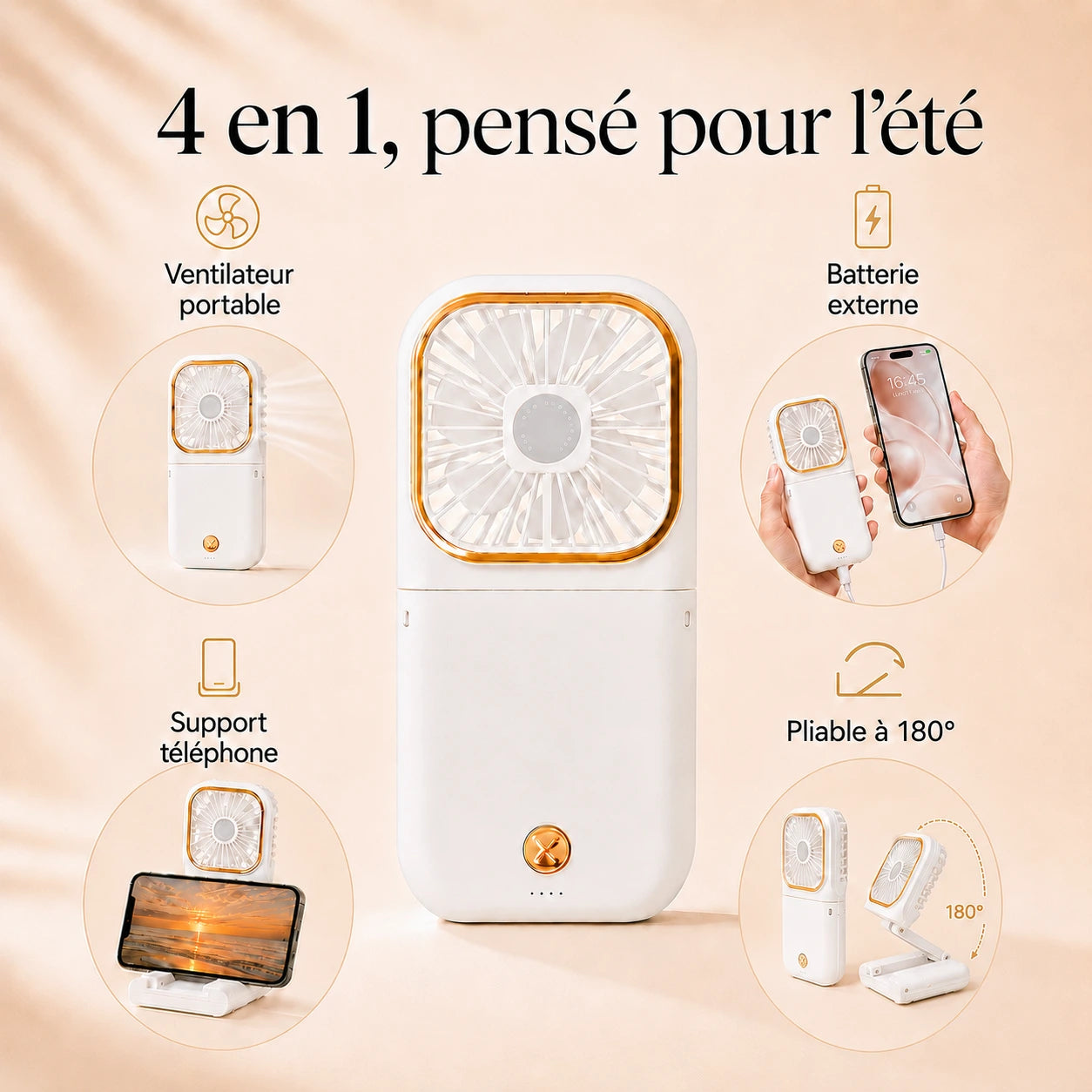 Estyva Air™ — Mini Ventilateur portable